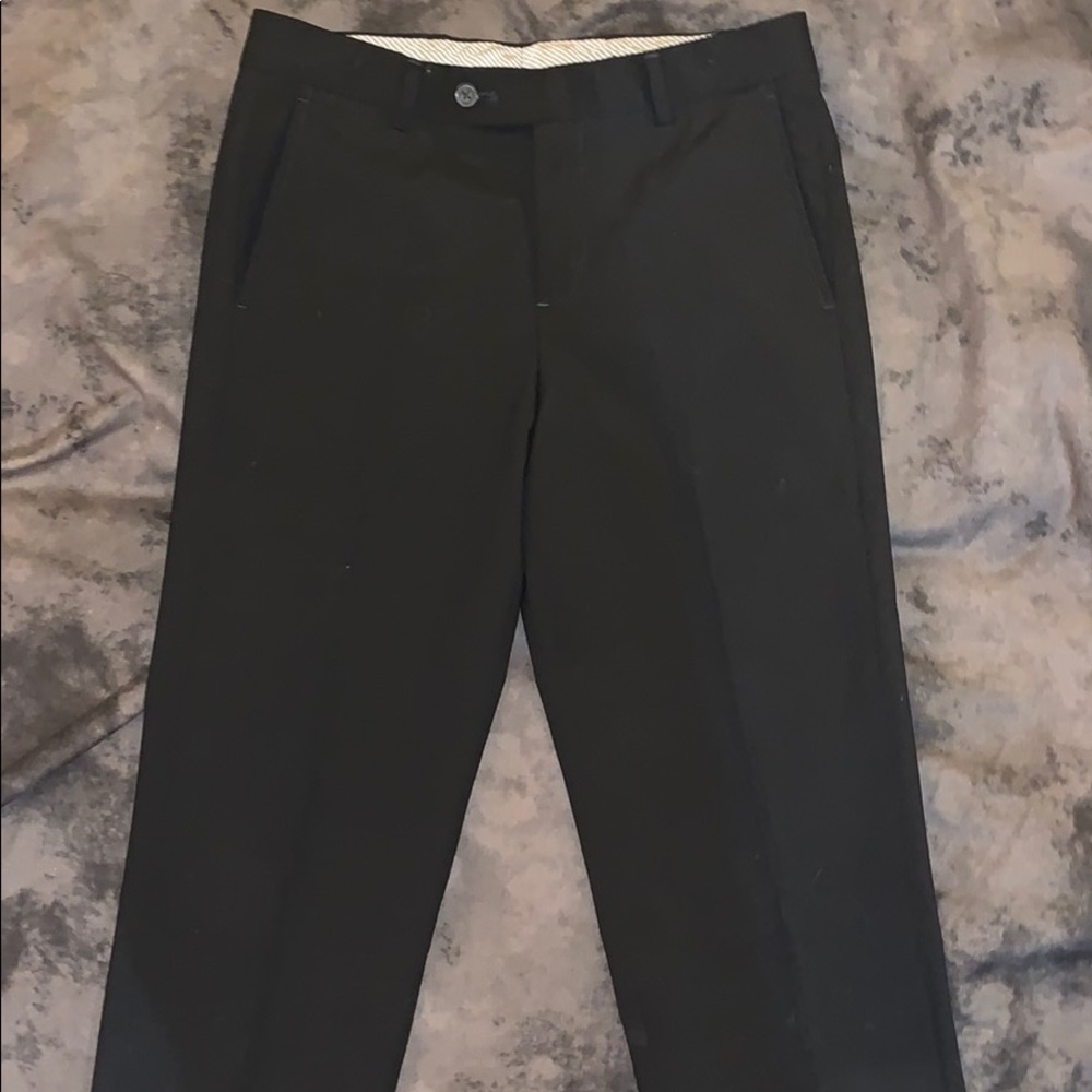 Black formal pants
